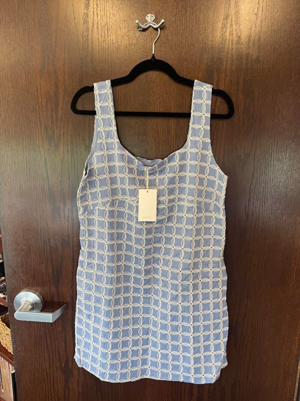 Embroidered Mini Dress - Picture 2 of 5